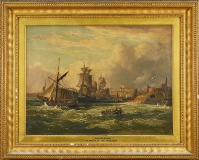 Lot 1338 - James Stark (1794-1859) oil on canvas - The Mouth of the Yare , 1828, 46cm x 61cm, in glazed gilt frame