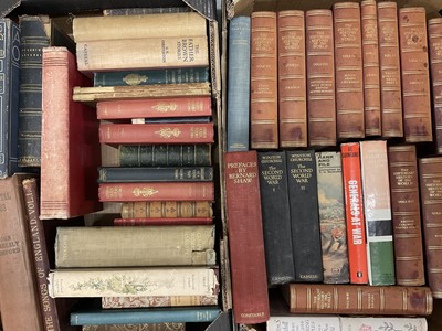 Lot 1354 - Collection of various collectible books. (4 boxes)