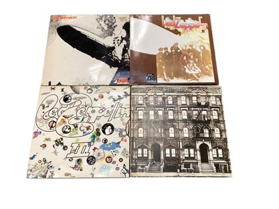 Lot 2702 - Collection of 7 Led Zeppelin vinyl records including In Through The Out Door, Physical Graffiti and Led Zeppelin III