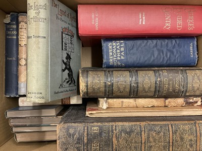 Lot 1330 - Collection of collectible books, 4 boxes