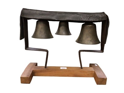 Lot 3014 - Horse team bells