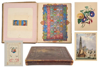 Lot 744 - 19th century album