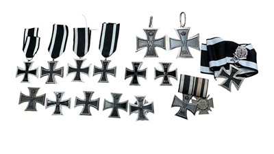 Lot 728 - Collection of Imperial German Knight's Cross and Iron Cross medals, (1 box).