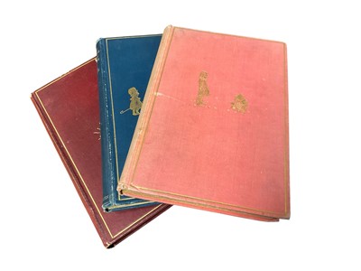 Lot 1372 - A A Milne - House at Pooh Corner, 1928 first edition, together with When We Were Very Young, 1925 thirteenth edition, Now We Are Six, 1927 third edition. (3)