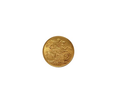 Lot 583 - G.B. - Gold Sovereign Edward VII 1910 AEF (1 coin)
