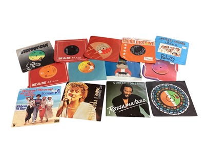 Lot 2718 - Box of 45rpm vinyl records
