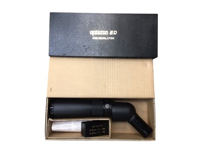Lot 2986 - Opticron ED HR. 60-45 scope in original box