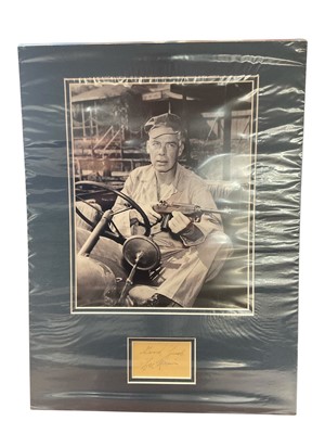 Lot 1147 - Lee Marvin (1924-1987) Autograph display black and white photograph - depicted as Sergeant Ryker from the film of the same name