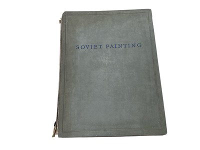 Lot 1398 - Soviet Painting: 32 Reproductions of Paintings by Soviet Masters," published in 1939 by State Art Publishers in Moscow and Leningrad