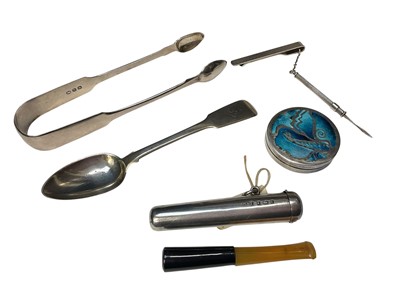 Lot 189 - Group of silver items