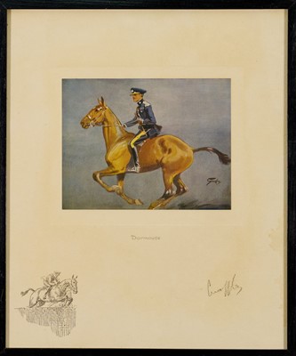 Lot 1398 - *Snaffles, Charles Johnson Payne (1884-1967) signed print - 'Dormouse', 32cm x 26.5cm, in glazed frame
