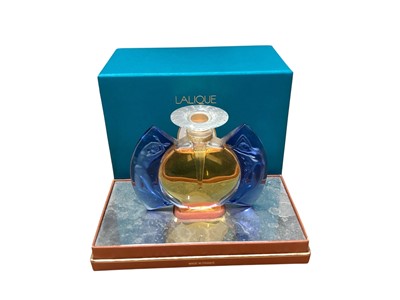 Lot 2361 - Lalique limited edition Flacon perfume bottle with contents - Jour et Nuit, boxed