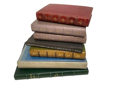 Lot 1401 - Group of fine bindings, including Emily Bronte - Wuthering Heights, Random House 1943, in fine binding by Rivière of Bath, various others