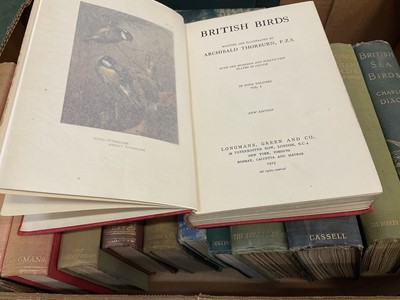 Lot 1411 - Ornithology books and similar (1 box)