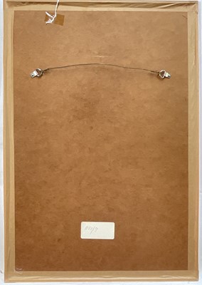 Lot 49 - David Hockney exhibition poster, Stage design for Parade Triple Bill at Metropolitan Opera House New York, Galerie Claude Bernard 1981, framed