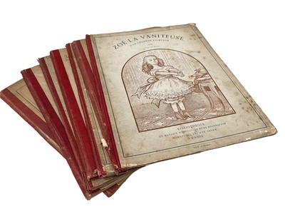 Lot 1343 - Seven 19th century French children's books