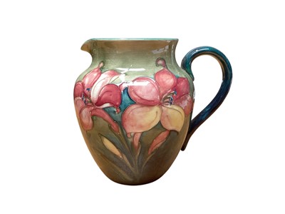 Lot 2205 - Moorcroft freesia pattern jug
