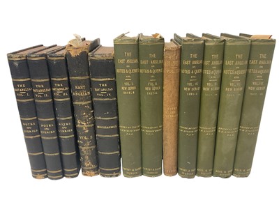 Lot 975 - The East Anglian or notes and queries