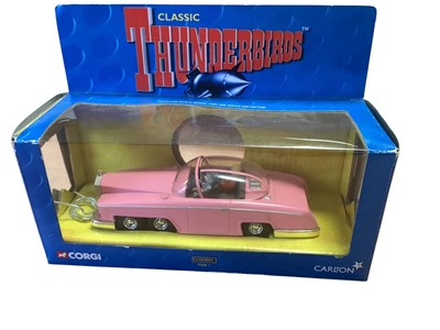 Lot 1783 - Corgi diecast (c2004) Thunderbirds FAB1 with Parker & Lady Penelope figures and rear rocket launchers, boxed CC00601