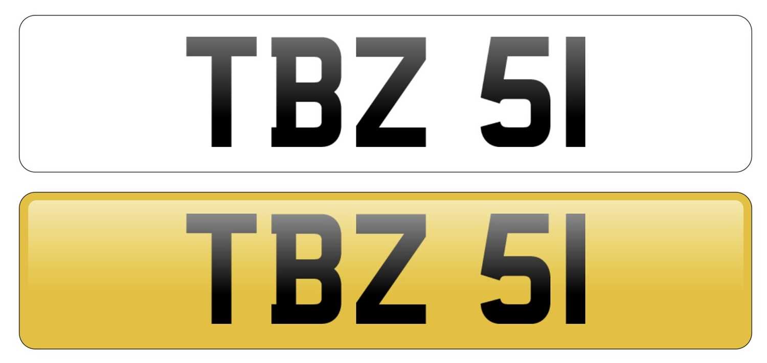 Lot 48 - Cherished registration- TBZ 51