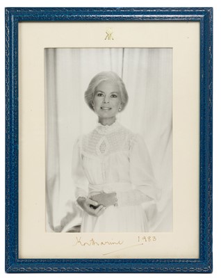 Lot 51 - H.R.H. Princess Katharine Duchess of Kent, fine signed 1983 Royal presentation portrait photograph