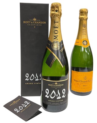 Lot 17 - Moet & Chandon Grand Vintage Champagne 2012, 750ml., in original card box