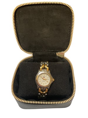 Lot 113 - Ladies' Tag Heuer Profssional bi-metal stainless steel wristwatch