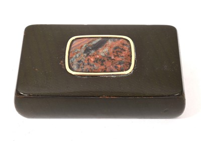 Lot 886 - 19th century Scottish Mauchline ware snuff box