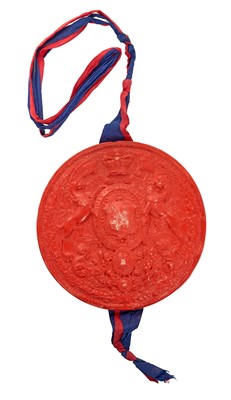 Lot 26 - Victorian wax Great Seal of England in original tin
