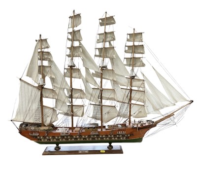 Lot 2977 - Large model ship
