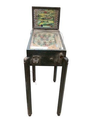 Lot 2920 - Vintage American pinball machine - Flying Scott, by Genco Corps. Circa 1939