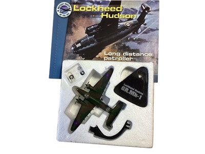 Lot 1716 - Atlas Editions WWII 1:144 scale American aircraft including Consolidated B-24 Liberator, Boeing B-17 Flying Fortress, Lockhead Hudson GR.Mk-1, Lockhead C-130 Hercules, B25 Mitchell, Martin B-57...