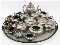 Lot 143 - Collection of early 19th century Silverer...