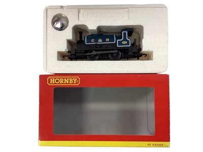 Lot 1805 - Hornby OO Gauge 0-4-0T Industrial locomotives including C R blue saddle tank engine 270, boxed R2361, BR green early emblem tank engine 328, boxed R2665, SR green tank engine 7, boxed R2439 and...