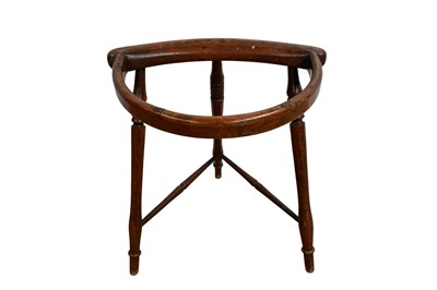 Lot 1371 - Rare 18th century oak lacemakers stool