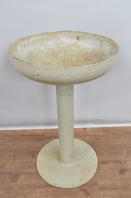 Lot 1423 - Large industrial champagne coup garden ice holder