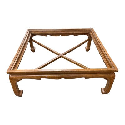 Lot 1319 - Large Chinese stool / table frame