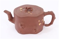 Lot 159 - 19th century Chinese terracotta rice wine pot...