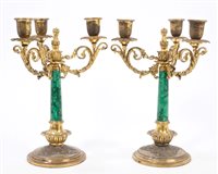 Lot 200 - Pair fine quality contemporary Silverer gilt...