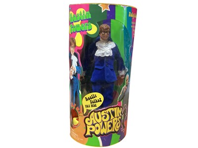 Lot 1802 - Austin Powers boxed action figure other loose character action figures (1 box)