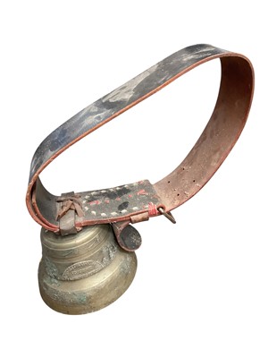 Lot 5049 - Large ornamental cow bell