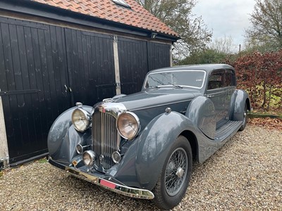 Lot 206 - 1939 Lagonda LG6 long saloon with sunroof, reg. no. SN 8865