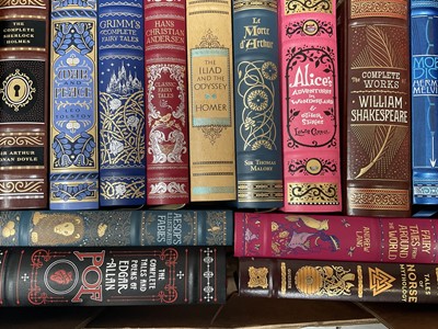 Lot 1392 - Twelve Barnes and Noble leather bound classics