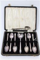 Lot 221 - Set of six plus one contemporary Silverer...