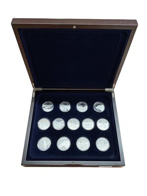 Lot 442 - Solomon Islands - Mixed silver commemorative Crowns