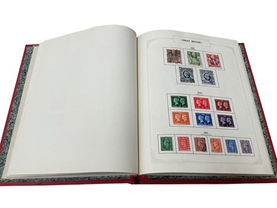 Lot 1123 - Stamp album GB and Commonwealth