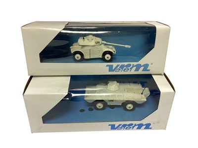 Lot 1730 - Verem 1:50 scale diecast UN diecast military vehicles, plus active response vehicles, in boxes (previously displayed) (12)