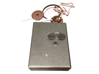 Lot 2917 - 1939 "Pocketradio" with original purchase receipt from Woodbridge, Suffolk, dated 1939, in original box.