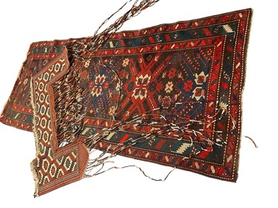 Lot 1505 - Kasak rug and a wall hanging (2)