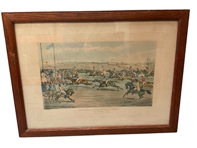 Lot 5221 - Set of four 19th century coloured sporting prints